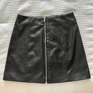 Forever 21 Leather Skirt
